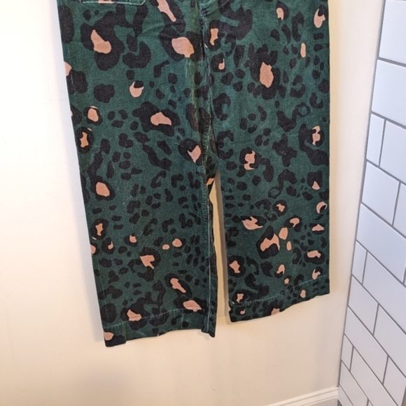 Fun Cheeta Print Anthropology Maeve Collette Pants - Picture 3 of 9